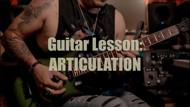 Igor Paspalj – Guitar Lesson – Articulation
