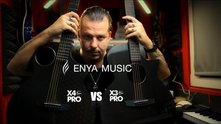 Enya Carbon Fiber Guitars: X3 Pro vs X4 Pro – Demo and Comparison