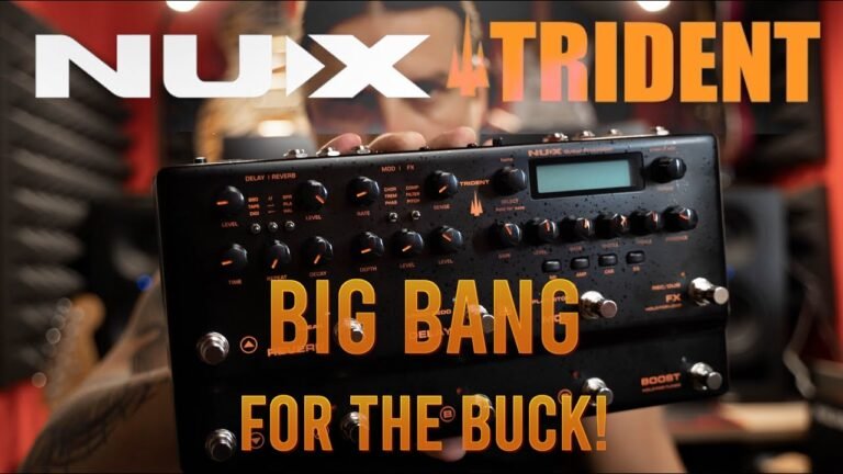 NUX Trident – Guitar Multi FX Modeler – Review