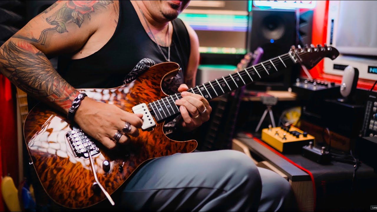 Igor Paspalj – Filthy Blues Rock Improvisation – Elevated Jam Tracks