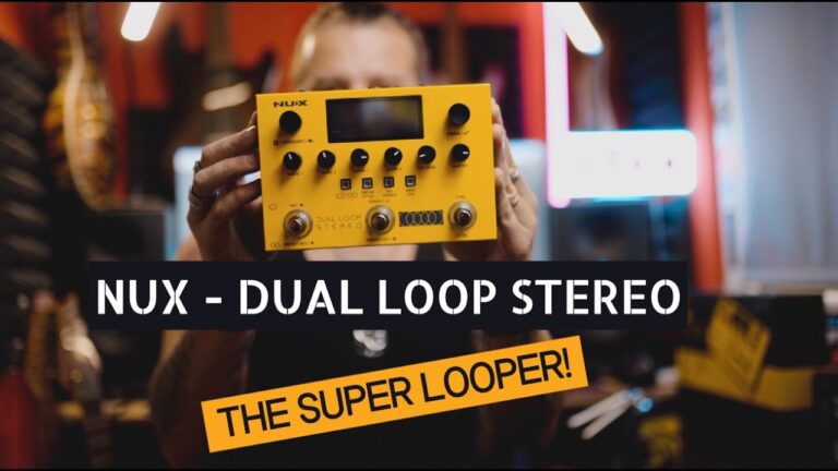 NUX Dual Loop Stereo – NOT Your ordinary Looper pedal