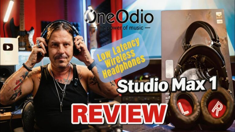 OneOdio – Studio Max 1 – Low Latency Bluetooth Headphones